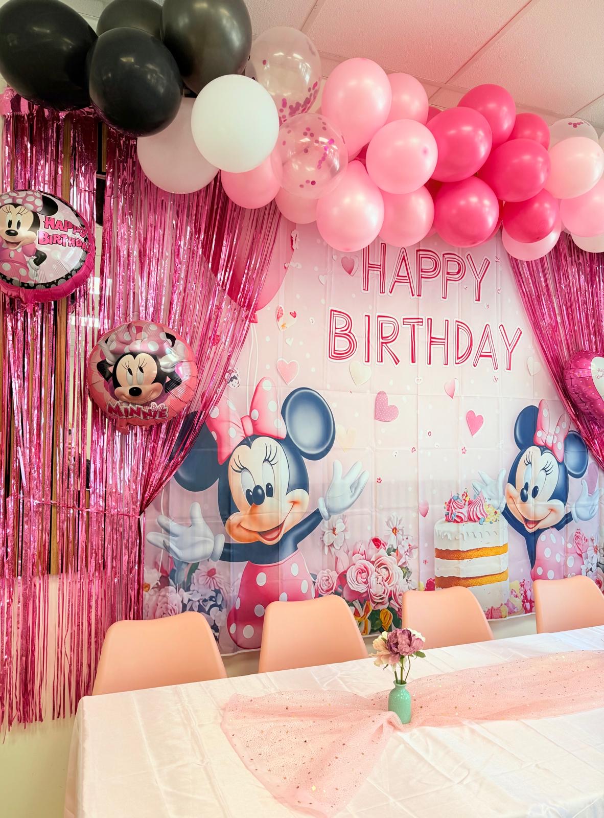 Minnie Mouse Geburtstag in Pink