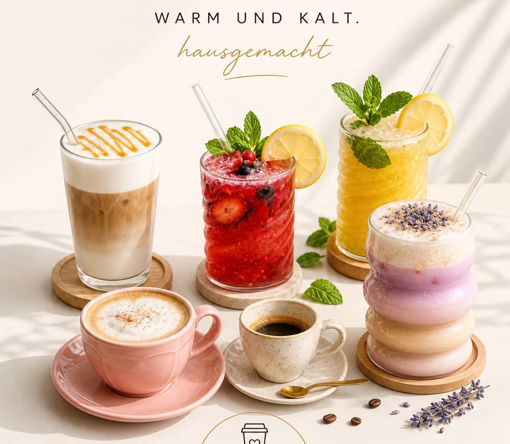 Hausgemachte Getränke