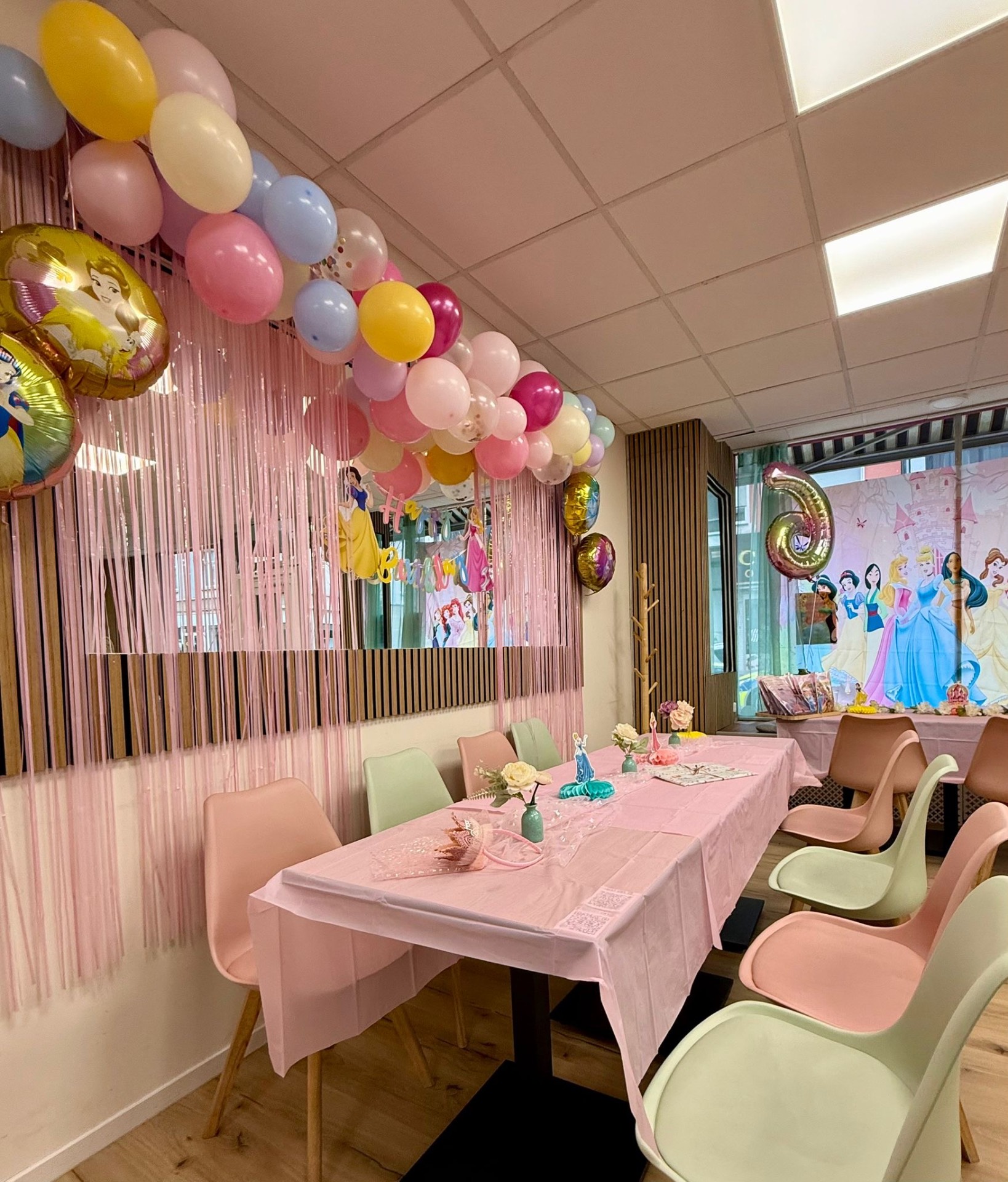 Prinzessinnen-Geburtstag mit Ballongirlande